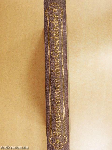 Französinnen ohne Geschlecht (gótbetűs)