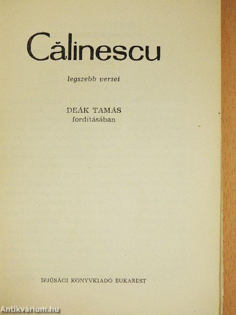Calinescu legszebb versei