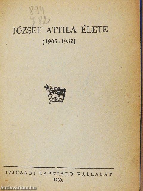 József Attila élete