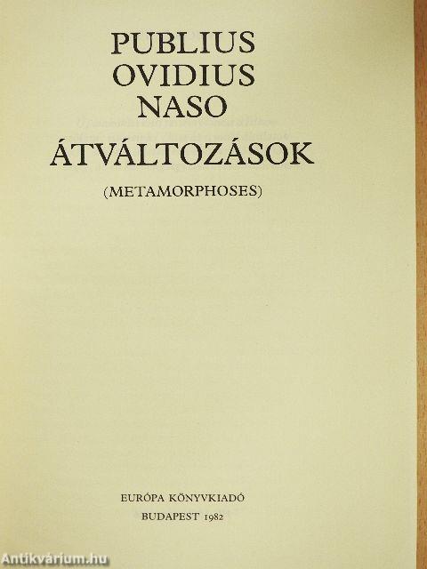 Átváltozások