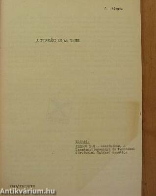 "A szovjet tudomány és technika 50 éve" jubileumi kiállítás alkalmával rendezett előadások 2.