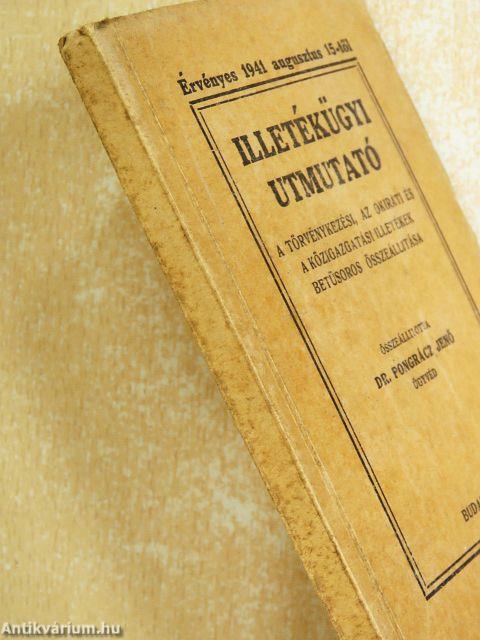 Illetékügyi utmutató