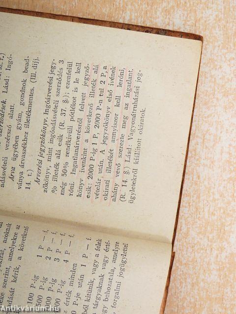 Illetékügyi utmutató