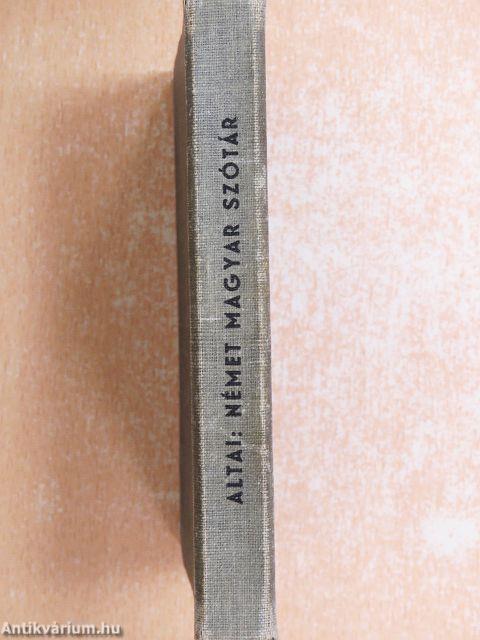 Magyar-német és német-magyar gyakorlati kéziszótár II.