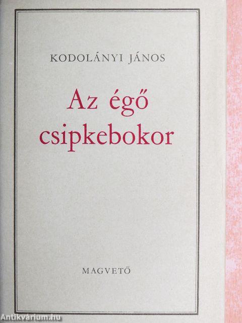 Az égő csipkebokor I-II.