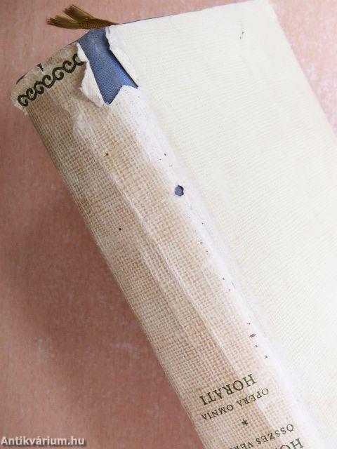 Quintus Horatius Flaccus összes versei