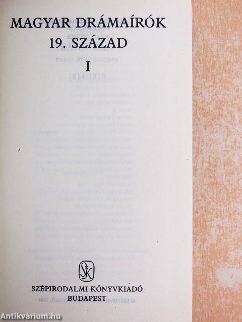 Magyar drámaírók 19. század I-II.