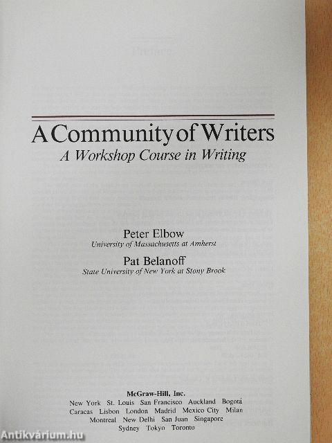 A Community of Writers