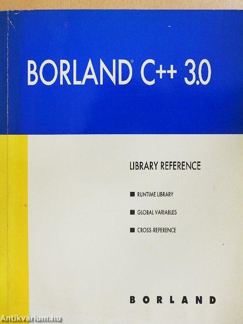Borland C++ - Version 3.0