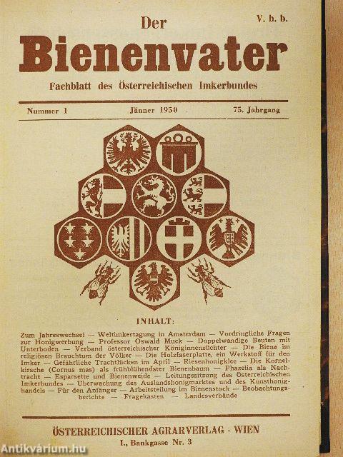 Der Bienenvater Jänner-Dezember 1950