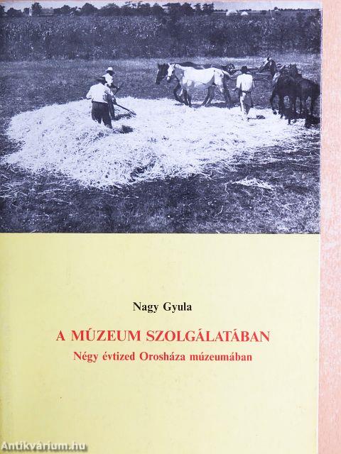 A múzeum szolgálatában