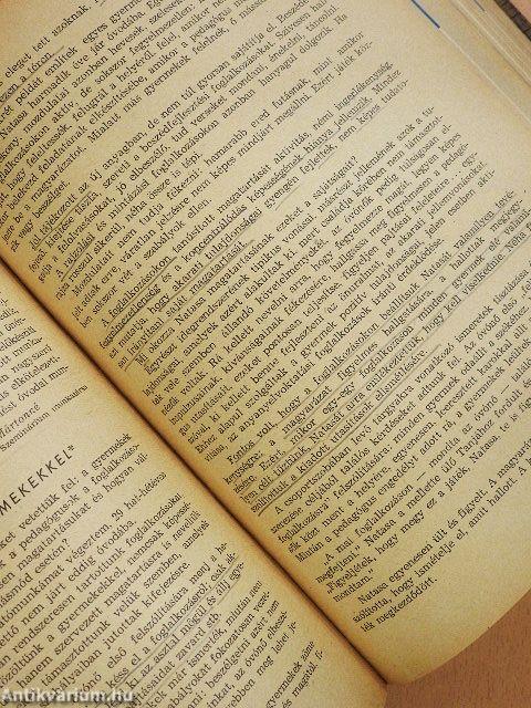 Óvodai nevelés 1960. január-december