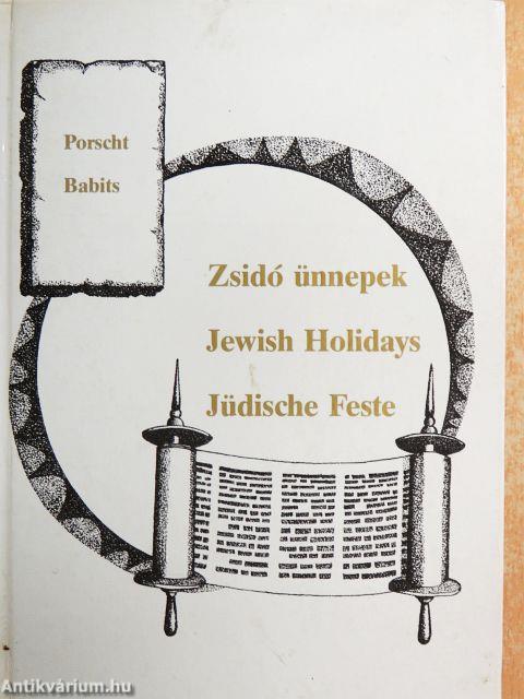 Zsidó ünnepek