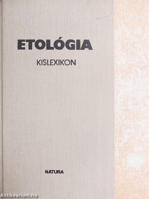 Etológia kislexikon