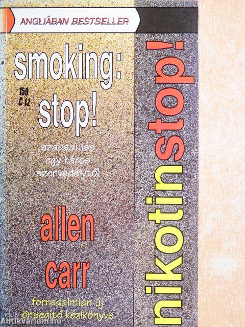 Nikotinstop!