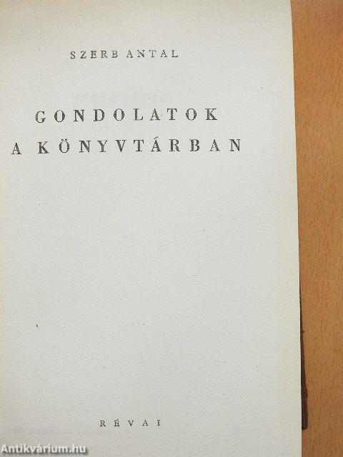 Gondolatok a könyvtárban