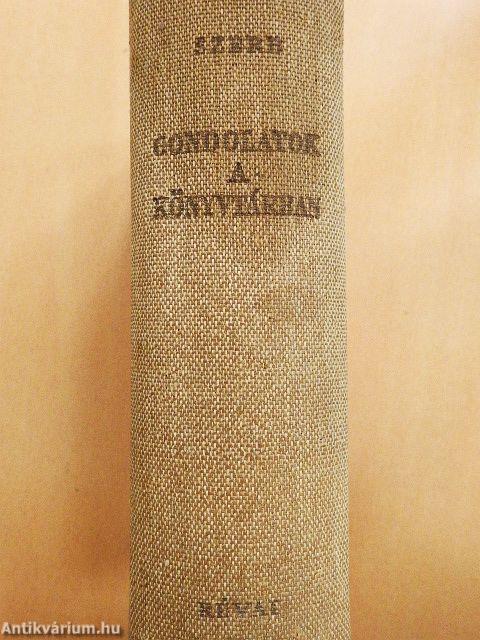 Gondolatok a könyvtárban
