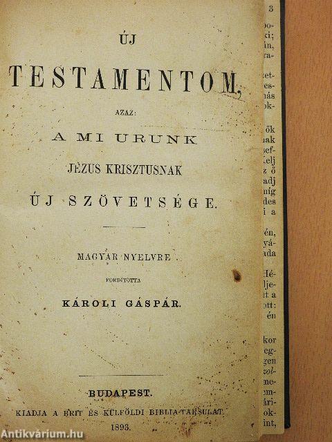 Új Testamentom/A zsoltárok könyve