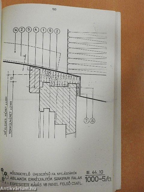 Hőszigetelő üvegezésű fa nyílászáró család