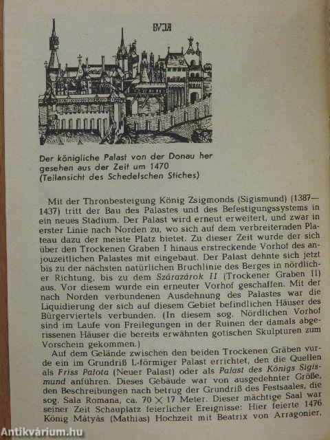 Budapest - Der mittelalterliche königliche Palast von Buda