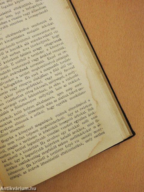 Talajjavitás lecsapolással