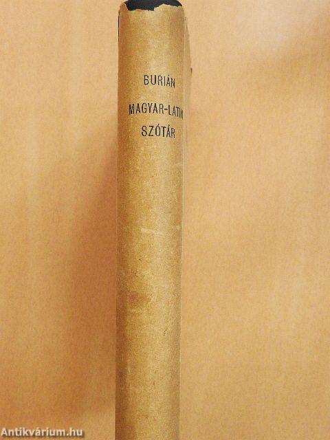 Magyar-latin szótár