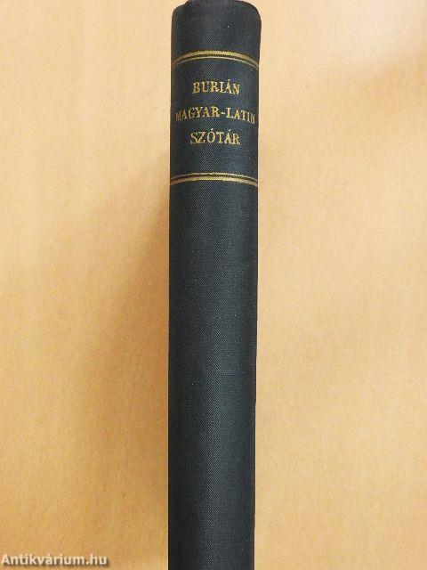 Magyar-latin szótár