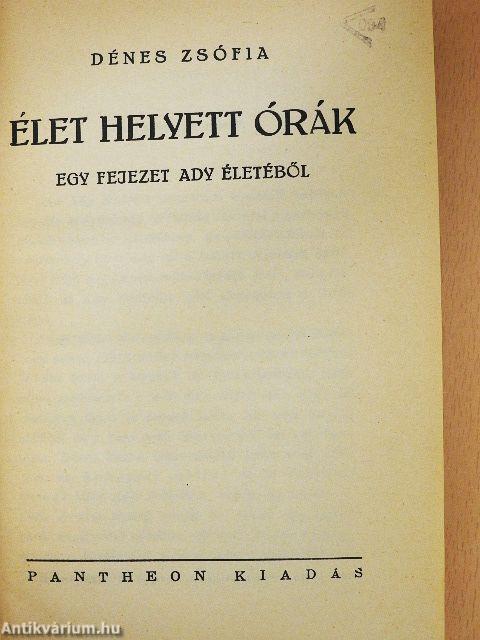 Élet helyett órák