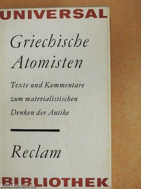Griechische Atomisten