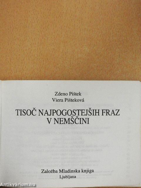 Tisoc najpogostejsih fraz v nemscini