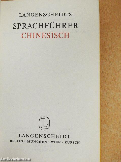 Langenscheidts Sprachführer Chinesisch