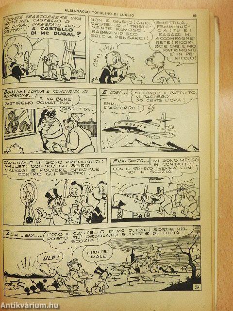Almanacco Topolino Luglio 1965