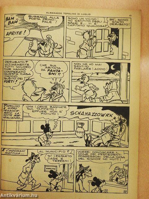 Almanacco Topolino Luglio 1965