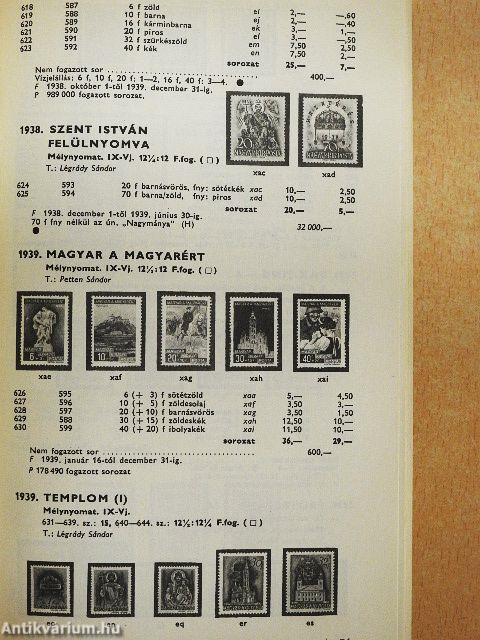 Magyar bélyegek árjegyzéke 1975