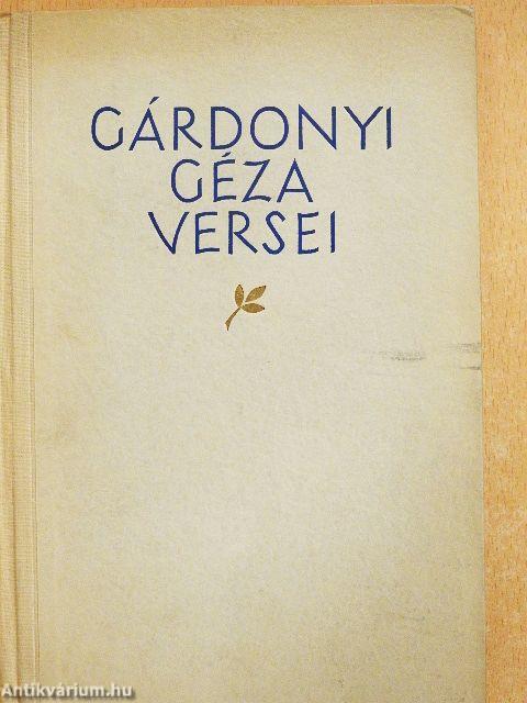 Gárdonyi Géza versei