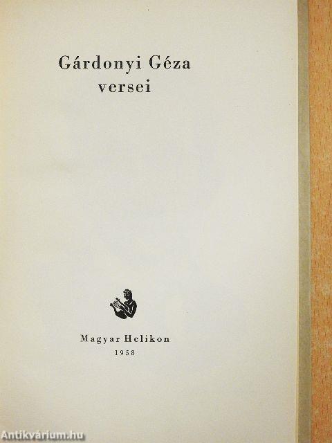 Gárdonyi Géza versei