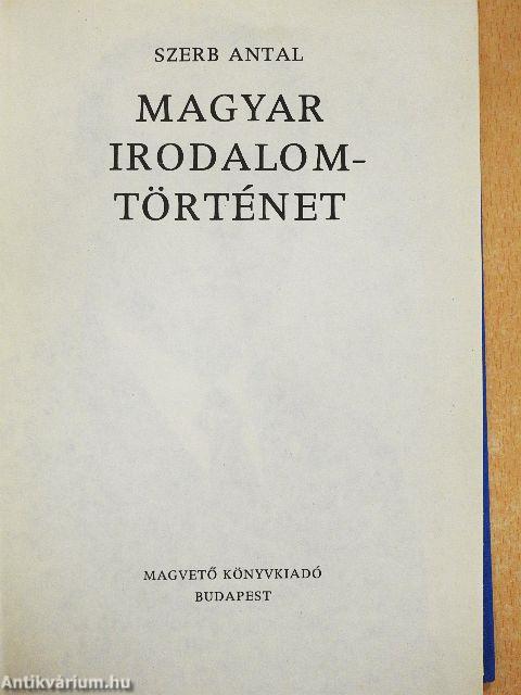 Magyar irodalomtörténet