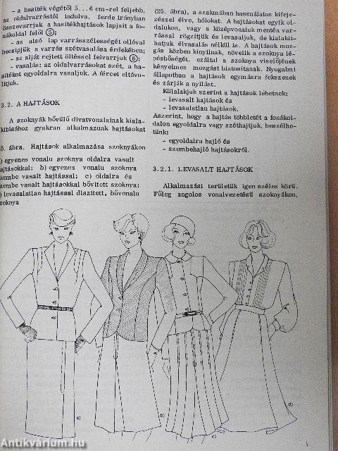 Alkatrészek készítésének technológiája a ruhaiparban