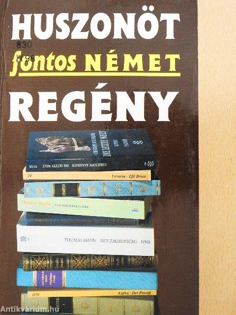 Huszonöt fontos német regény