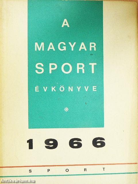 A Magyar Sport Évkönyve 1966