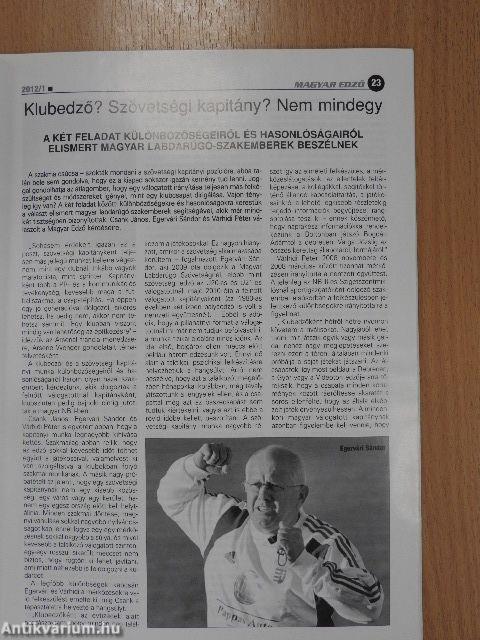 Magyar Edző 2012/1-4.