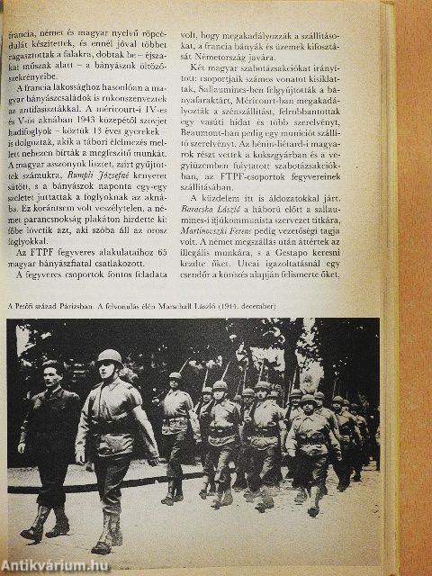 Magyarok az európai antifasiszta ellenállási mozgalmakban