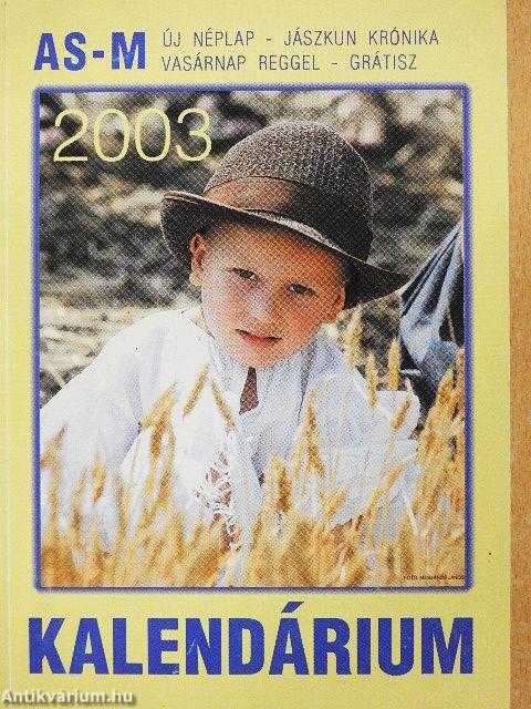 AS-M kalendárium 2003