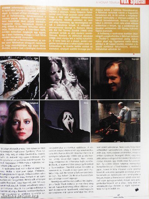 Vox mozimagazin 2009. (nem teljes évfolyam)