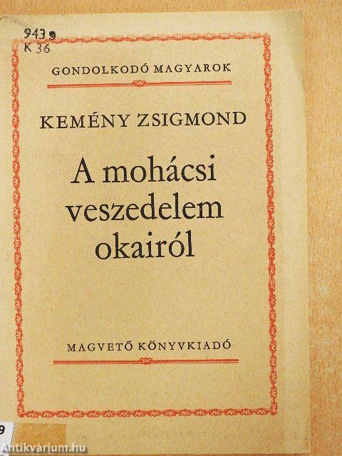 A mohácsi veszedelem okairól