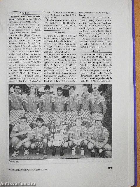 Békés megyei Sportévkönyv '95