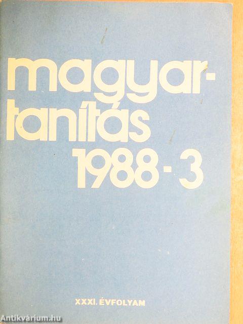 Magyartanítás 1988/3.