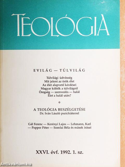 Teológia 1992. február