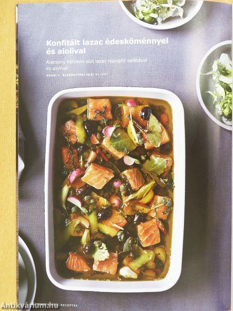 Tengeri ételek-lazac és hering