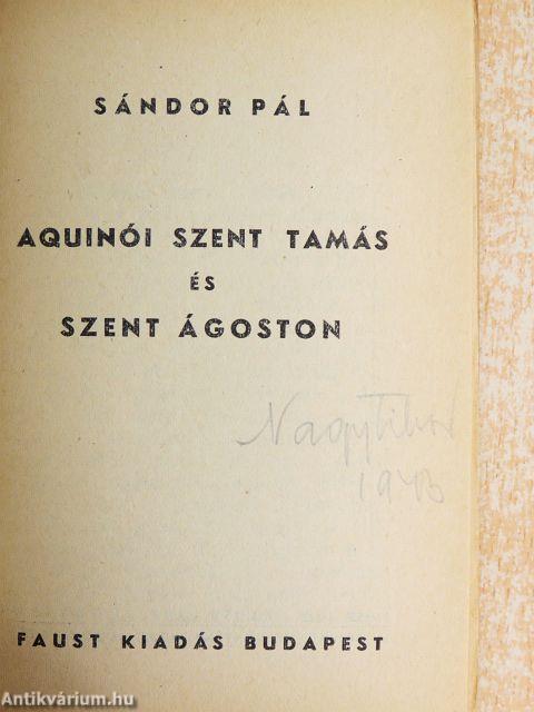 Aquinói Szent Tamás és Szent Ágoston